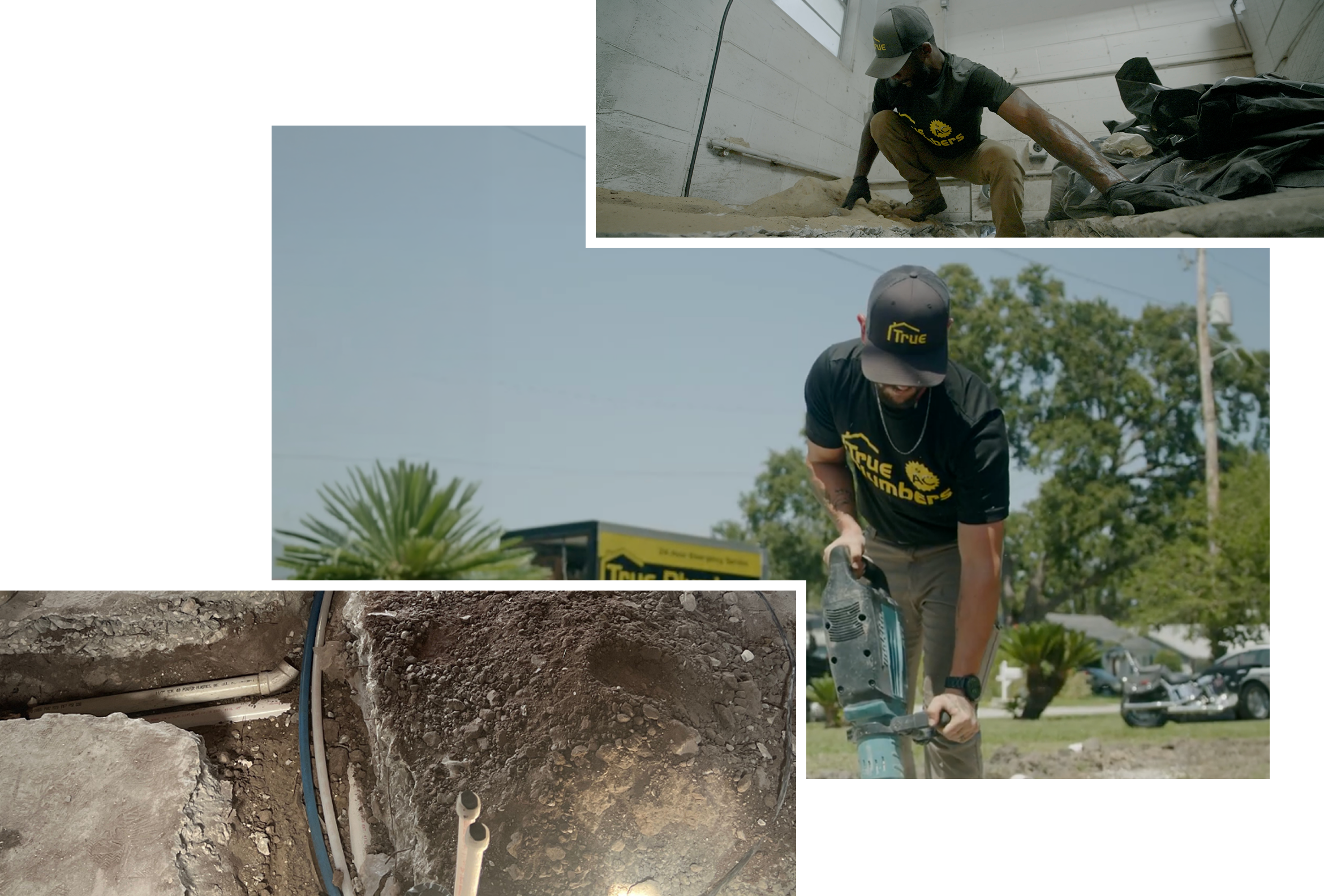 True Builders team and completed plumbing projects across Central Florida
