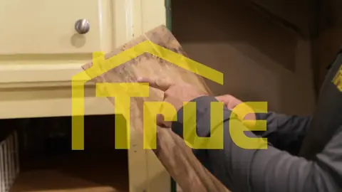 Collins Kitchen Remodel After AC Line Water Damage